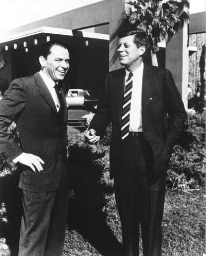 JFK John F Kennedy Frank Sinatra friend